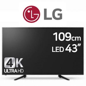 [LG] 43 UHD 스마트 TV / 수출과정 박스훼손 상품